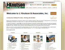 Tablet Screenshot of jknutson.com